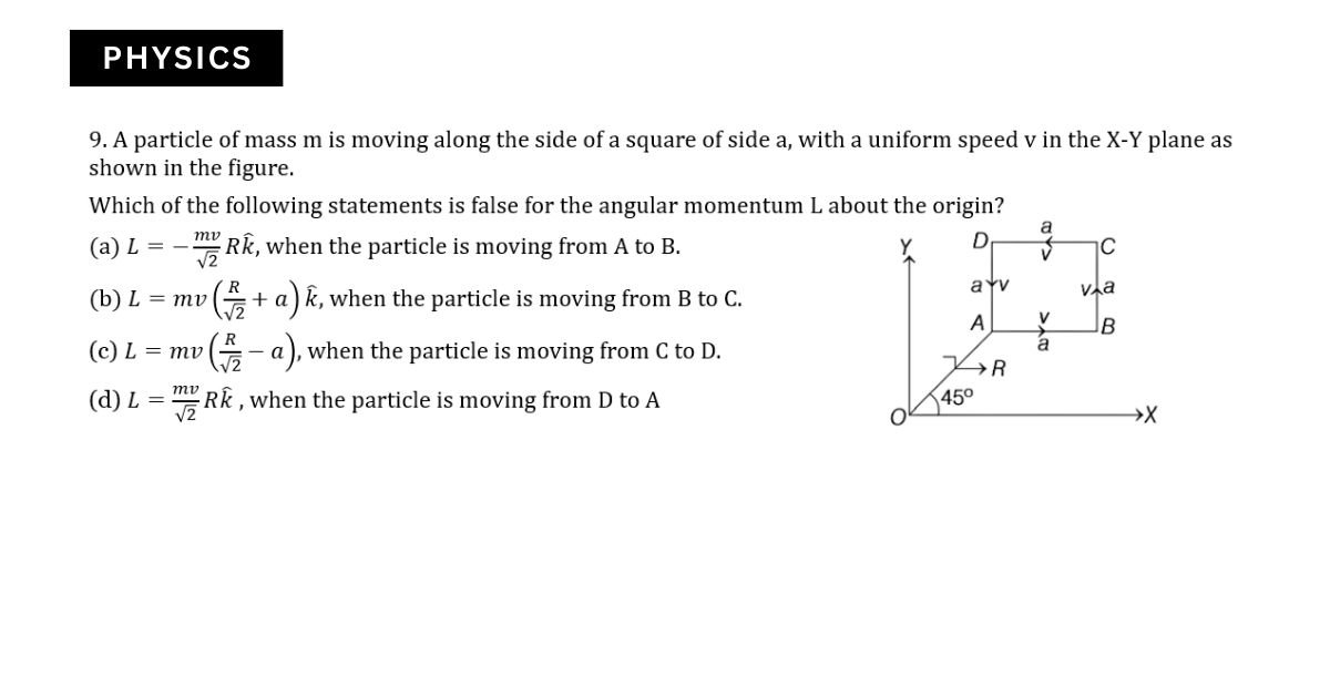 jee mains question